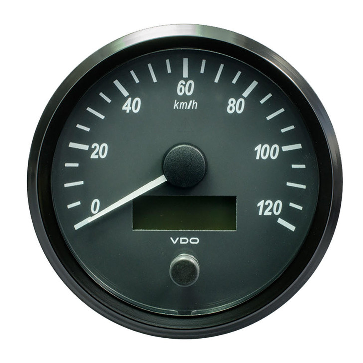  VDO SingleViu 100mm (4") Speedometer - 120 KM/H 