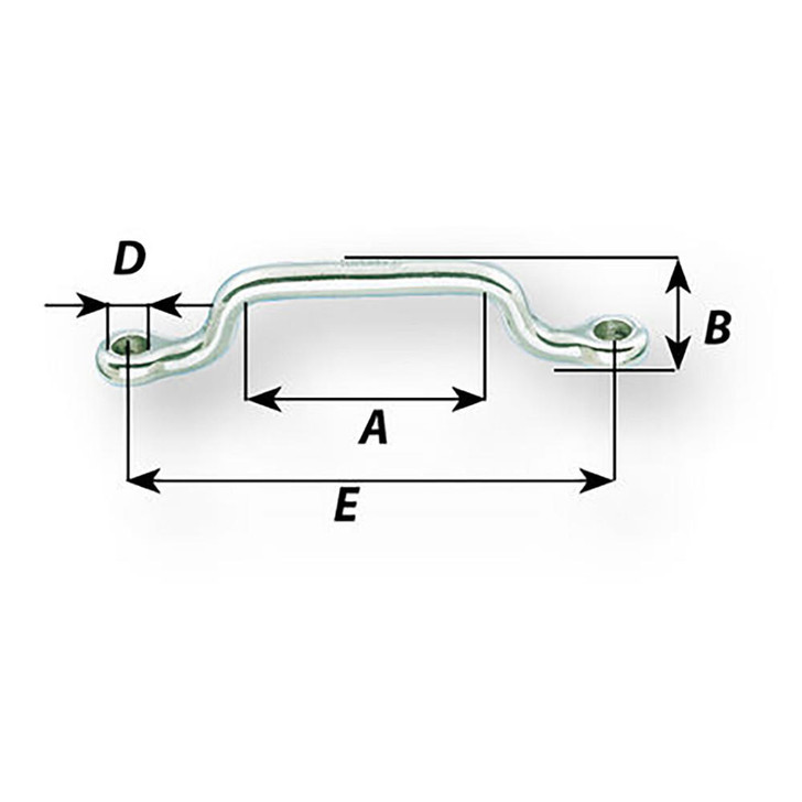 Wichard Marine Wichard Webbing Eye Strap - 4mm Diameter - 5/32" - 56mm Spacing - 2-13/64" 