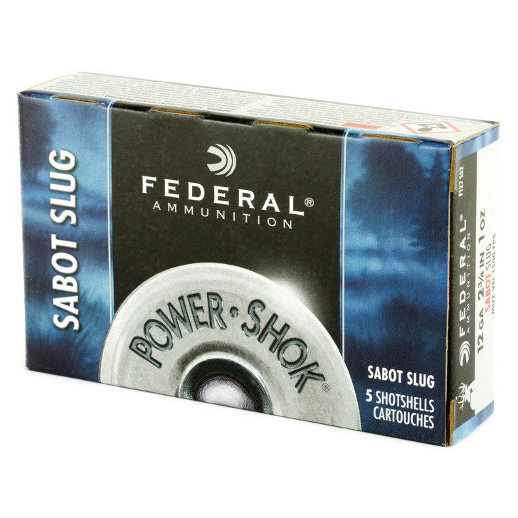 Federal Fed Pwrshk 12ga 2.75 Sabot Slg 5/250 
