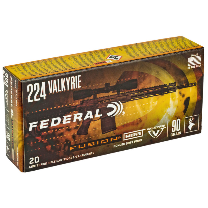 Federal Fusion 224vlk 90gr 20/200 