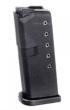 Mag Steel Handgun Magazine Glock 43 9mm Black Polymer 6/rd Ammo