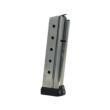 t 1911 Govt/Commander Handgun Magazine Stainless With Base Pad 9mm Luger 10/rd Ammo