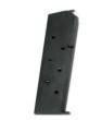 ber Magazine 1911 Handgun Magazine Stainless Steel Black Full-Length Grip .45 ACP 7/rd Ammo