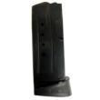 th & Wesson M&P9 Compact Handgun Magazine W/Finger Rest Blued 9mm Luger 10/rd Ammo