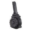 mag Springfield XD-9 9mm Handgun Magazine Black Polymer 50/rd Drum Ammo