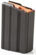  AR Family Rifle Magazine Orange Follower .223 Remington Black Aluminum 10/rd Ammo