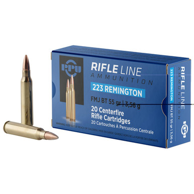  223rem 55gr Fmjbt 20/1000 Ammo