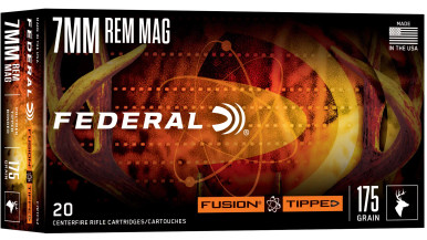 Fusion Tipped 7mm Rem 175gr 20/200 ion Tipped 7mm Rem 175gr 20/200 Ammo