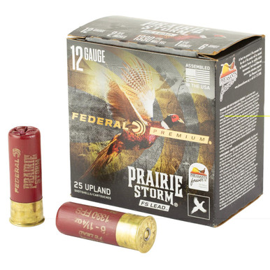  Pr Strm 12ga 3 1.25oz #6 25/250 Ammo