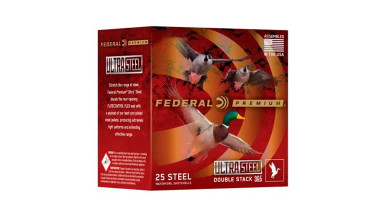 Fed Ult Stl 20ga 3 1oz #3/#5 25/250  Ult Stl 20ga 3 1oz #3/#5 25/250 Ammo