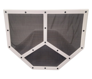 Shaker Screen Radiator Mod White - Tactical Surplus USA
