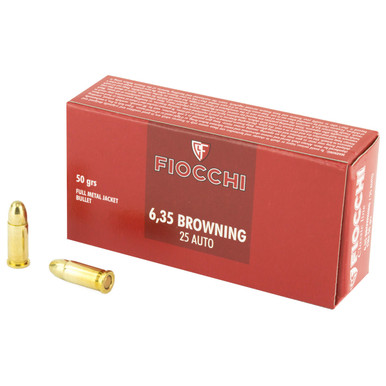 cchi 25acp 50gr Fmj 50/1000 Ammo