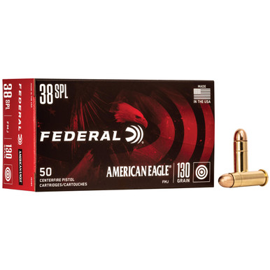  Am Eagle 38spl 130gr Fmj 50/1000 Ammo