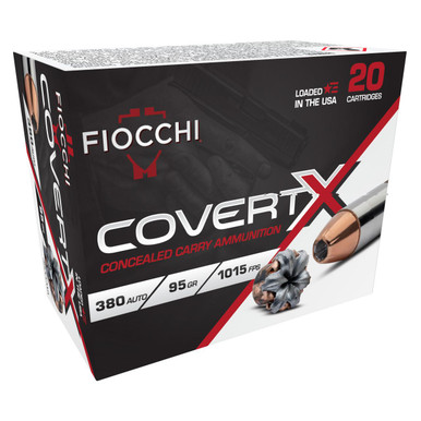 cchi Covert X 380acp 95gr 20/200 Ammo