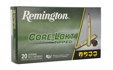 ington 308 Win Core-Lokt Tipped 20/200 180 Grain Ammo