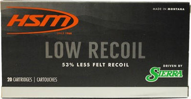Recoil 20rd 25bx/cs Ammo