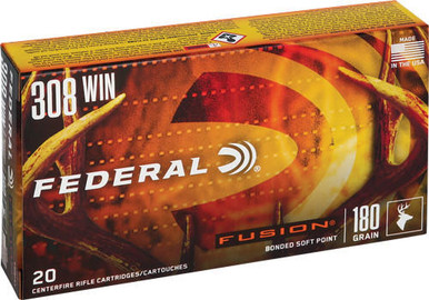 180gr Fusion 20rd 10bx/cs Ammo