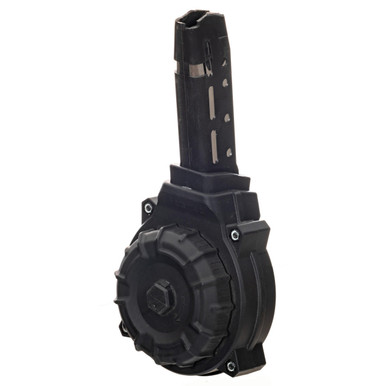 mag Glock 20 10mm Drum 50rd Black Ammo