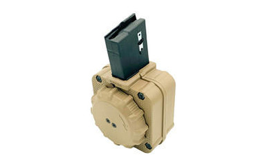 mag Ar-15 5.56 Drum 65rd Poly Fde Ammo
