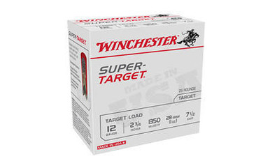 Win Sprtrgt 12ga 2.75 #7.5 25/250 Ammo - WNTRGT13507 WNTRGT13507 Ammo