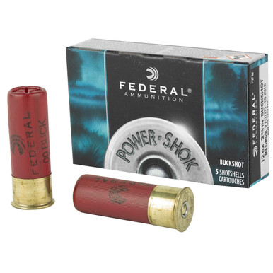 eral Powershok 12ga 2.75 Mx 00 Buck 5/250 Ammo