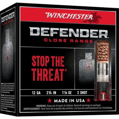  Defender 12ga 2.75 #2 25/250 Ammo