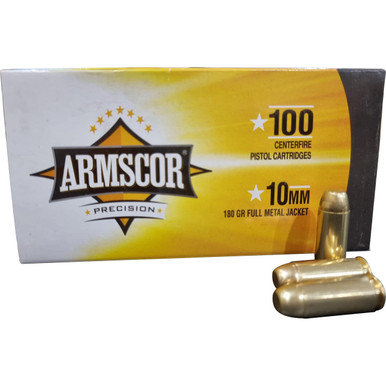 Armscor 10mm 180gr Fmj 100/1200