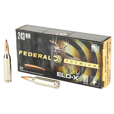  Prm 243win 90gr Eld-x 20/200 Ammo