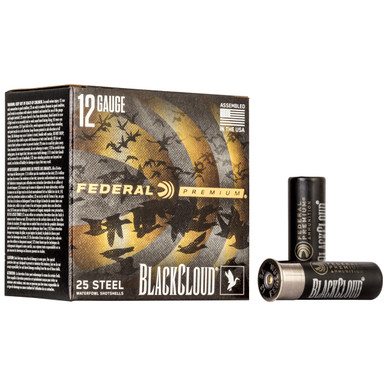  Blk Cloud 12ga 3 #2 25/250 Ammo