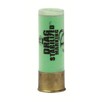 Drag Stabilized 12-gauge Marking Bean Bag Round g Stabilized 12-gauge Marking Bean Bag Round Ammo