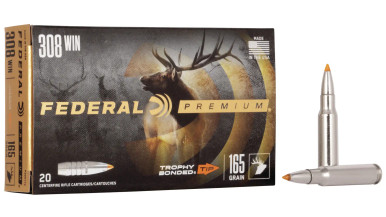 Federal Premium 308 Win 165gr Ammo - Trophy Poly Tip 20rd 10bx/cs Trophy Poly Tip 20rd 10bx/cs Ammo