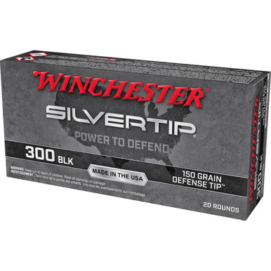  Silvertip Win 150gr 20/200 300blk Ammo