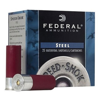 eral Speed Shok Hv Steel 20ga 2.75 3/4oz #7 25/bx Ammo