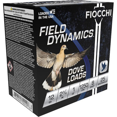 a 2-3/4 1oz #8 25/box Ammo