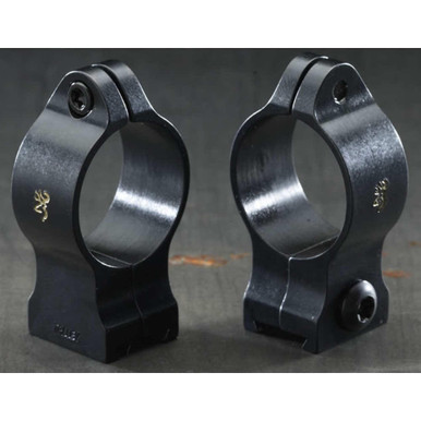 Browning-style Scope Rings - Matte, High, 1