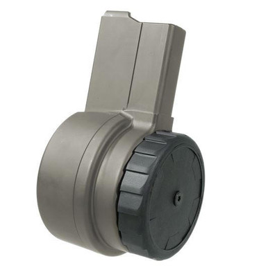 rior Systems W-15 50rd Drum Magazine Gray Ammo