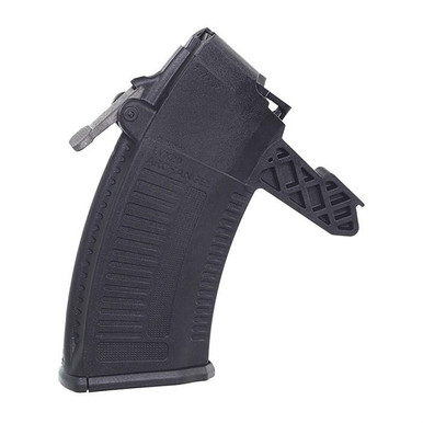 d Magazine W/ Lever Release 7.62x39 Polymer Black Ammo