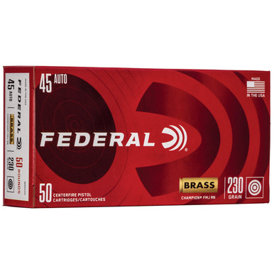  Champ 45acp 230gr Fmj Brss 50/1 Ammo