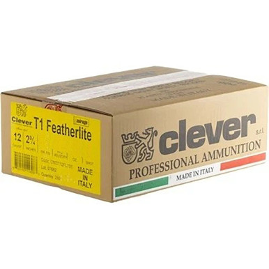 ver T1 Featherlite 12ga 1oz #7.5 250/cs Ammo
