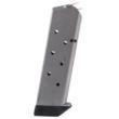 p McCormick Shooting Star Classic 1911 Magazine W Pad .45 ACP Stainless Steel 8/rd Ammo