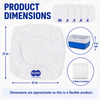 Replacement Filters for Mop Sink Basin Strainer (5-pack)
