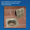 Guardian Floor Drain-Lock Round - 5.00" Zurn Drain 