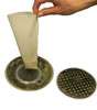 Filter-Nets for floor drain strainer - solids drain clogs prevention