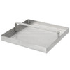 Stainless Steel Floor Sink Strainer with 3/4" Lip - 7 3/4" x 7 3/4"
