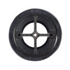 Cross strainer to lock down drain cover