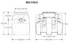 BIG-750-O Big Max HDPE Oil Interceptor - 140 Gallons