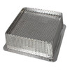 8.5" x 8.5" x 3" Stainless Steel Perforated Drain Bucket for floor sinks