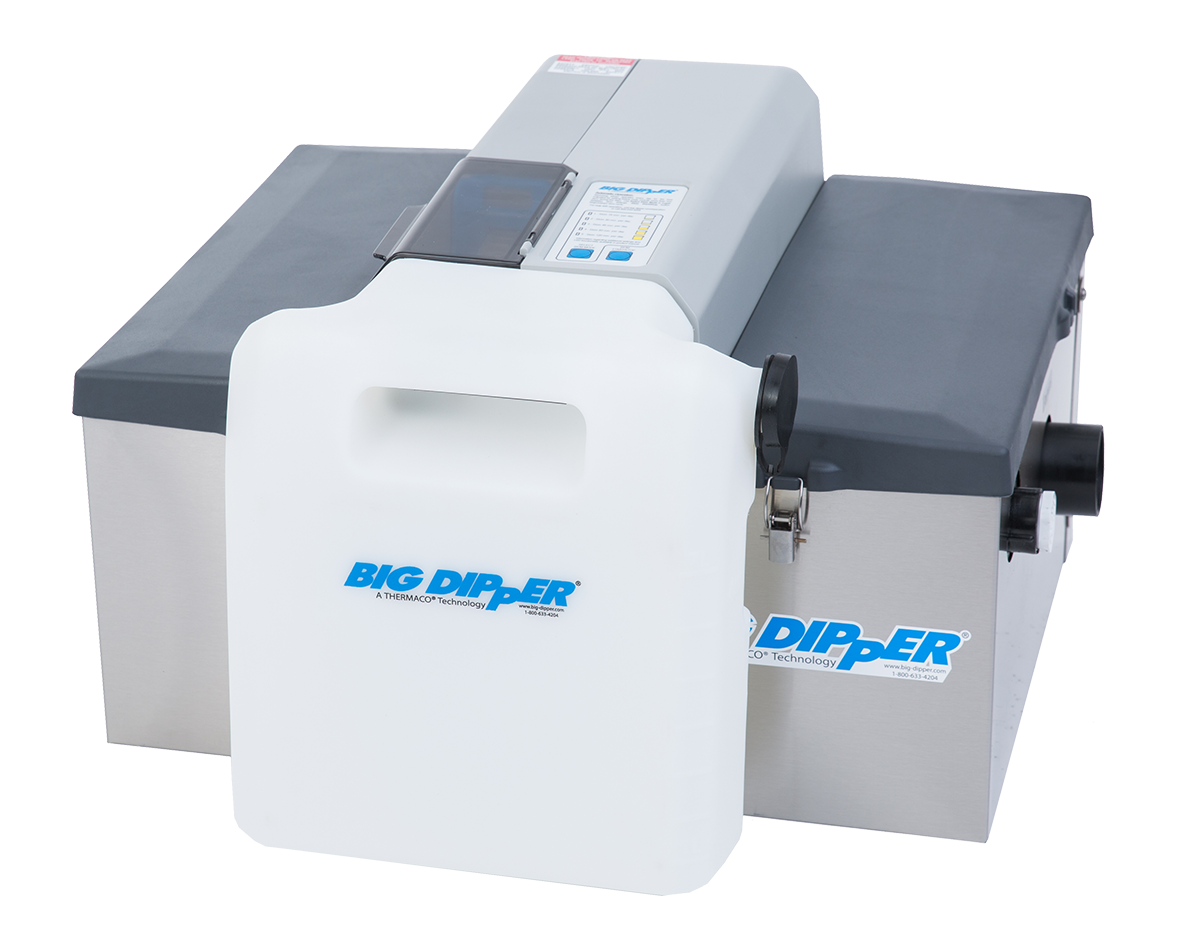 Big Dipper W200-IS Automatic Grease Trap (20 GPM) - Drain  