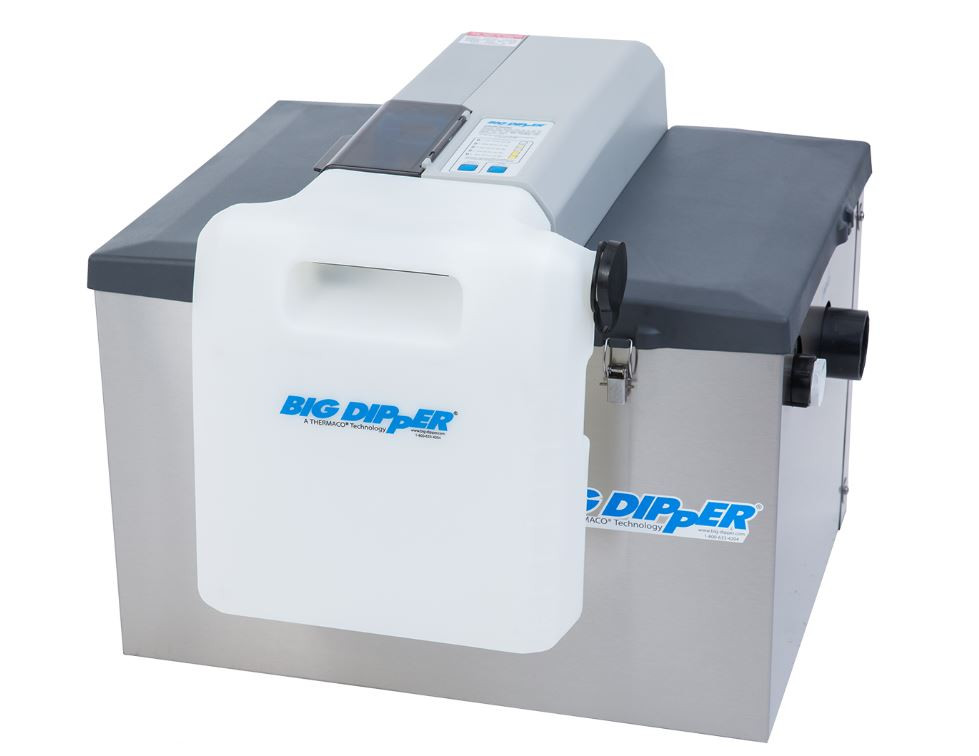 Big Dipper W250-IS Automatic Grease Trap (25 GPM) - Drain  