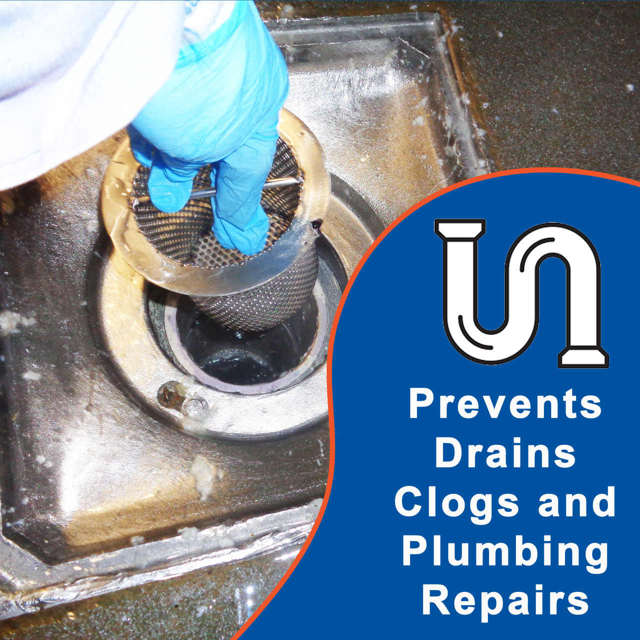 Floor Drain Stainless Steel Strainer for Commercial Kitchens DrainTech